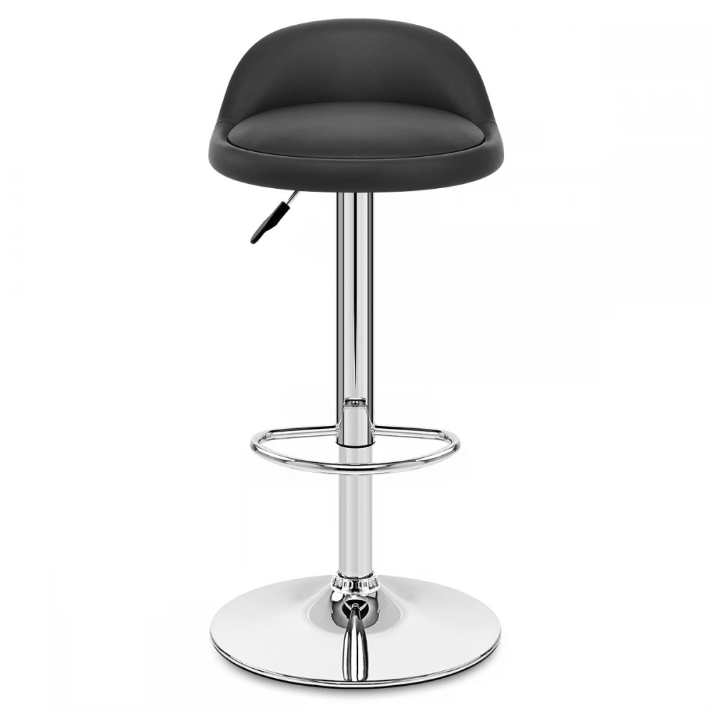Atlantic Echtleder Barhocker Chrom - Lulu 2 Atlantic Echtleder Barhocker Chrom - Lulu – Bild 2