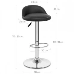 Atlantic Echtleder Barhocker Chrom - Lulu 12 Atlantic Echtleder Barhocker Chrom - Lulu -Barstuhl Pro Geschaft lulu echtleder 5