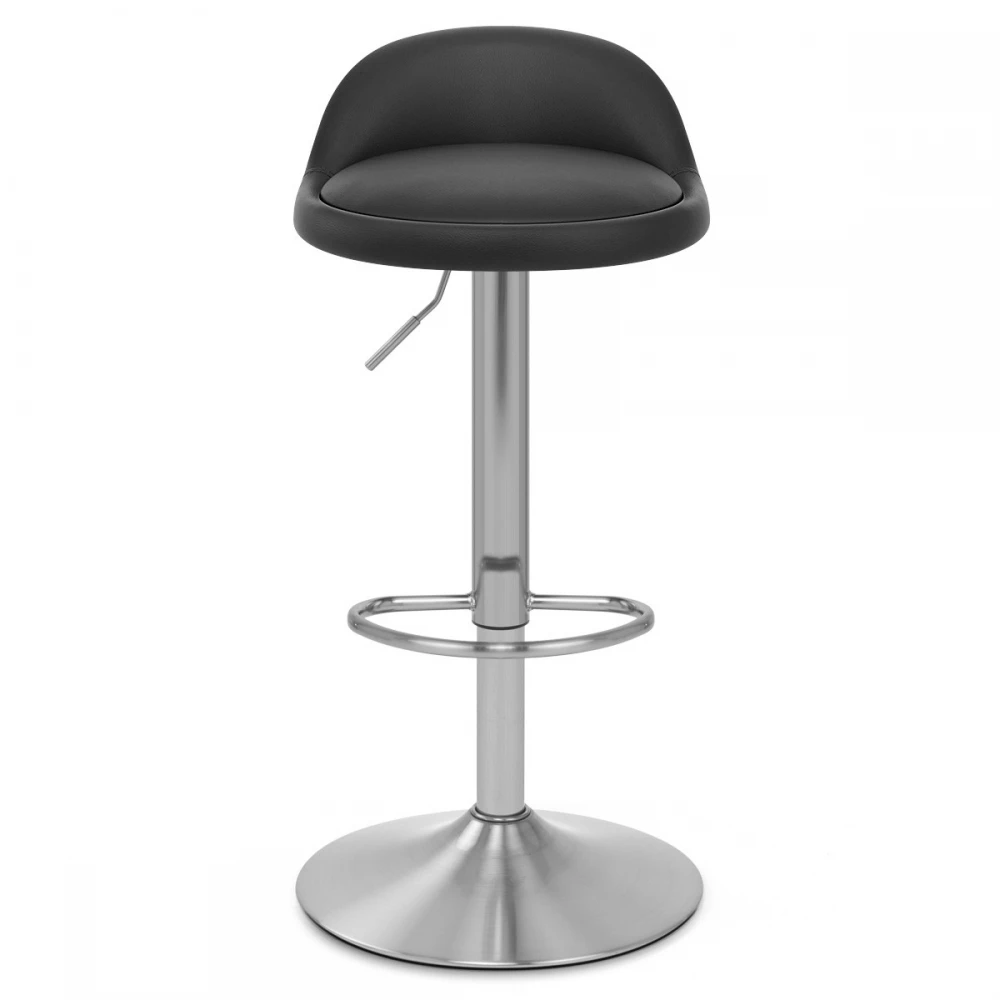 Kunstleder Barhocker Gebürstet - Lulu 2 Kunstleder Barhocker Gebürstet - Lulu – Bild 2