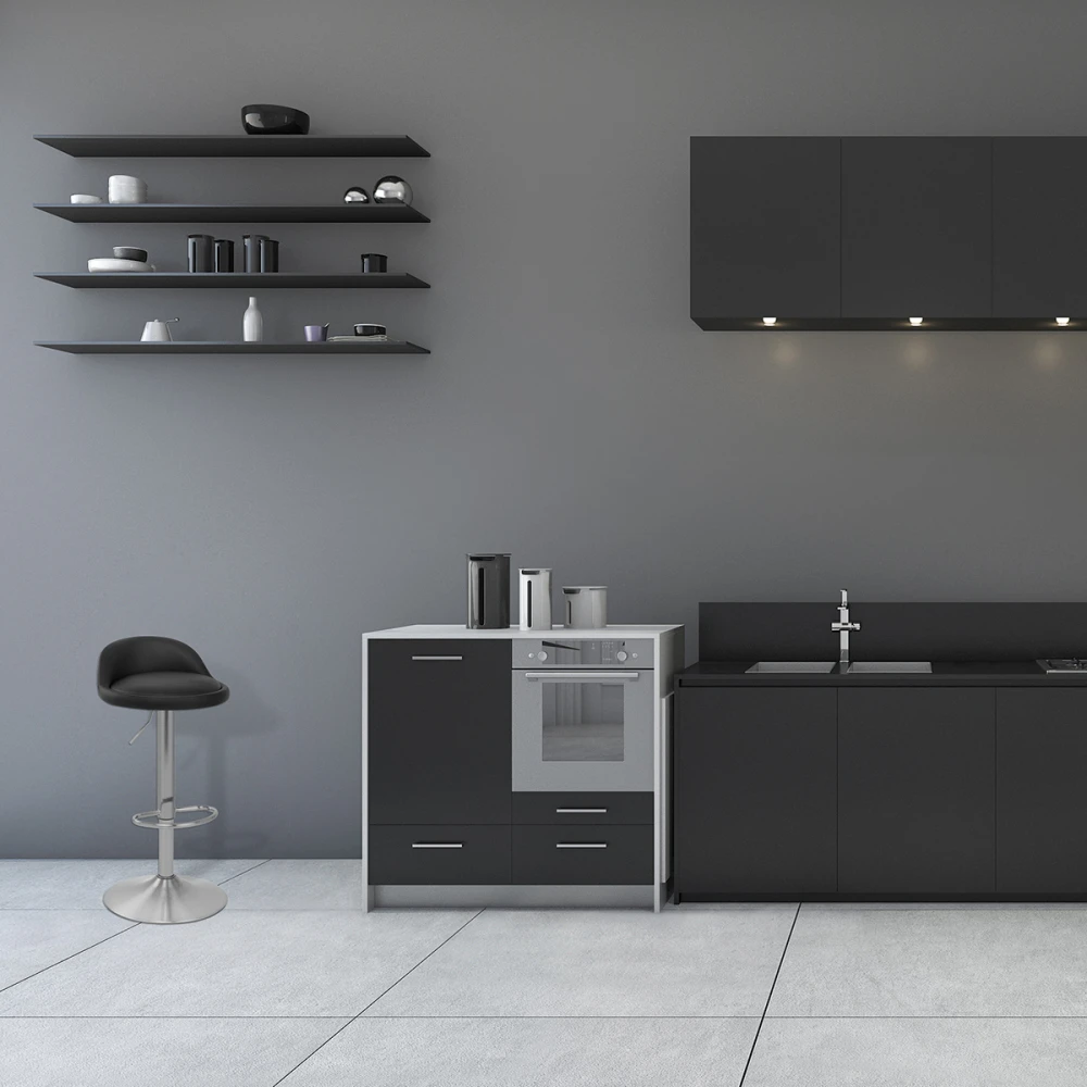 Kunstleder Barhocker Gebürstet - Lulu 7 Kunstleder Barhocker Gebürstet - Lulu – Bild 7