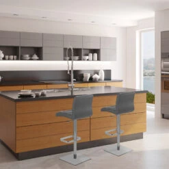 Atlantic Echtleder Barhocker Chrom - Lush 13 Atlantic Echtleder Barhocker Chrom - Lush -Barstuhl Pro Geschaft lush echtleder chrom 6