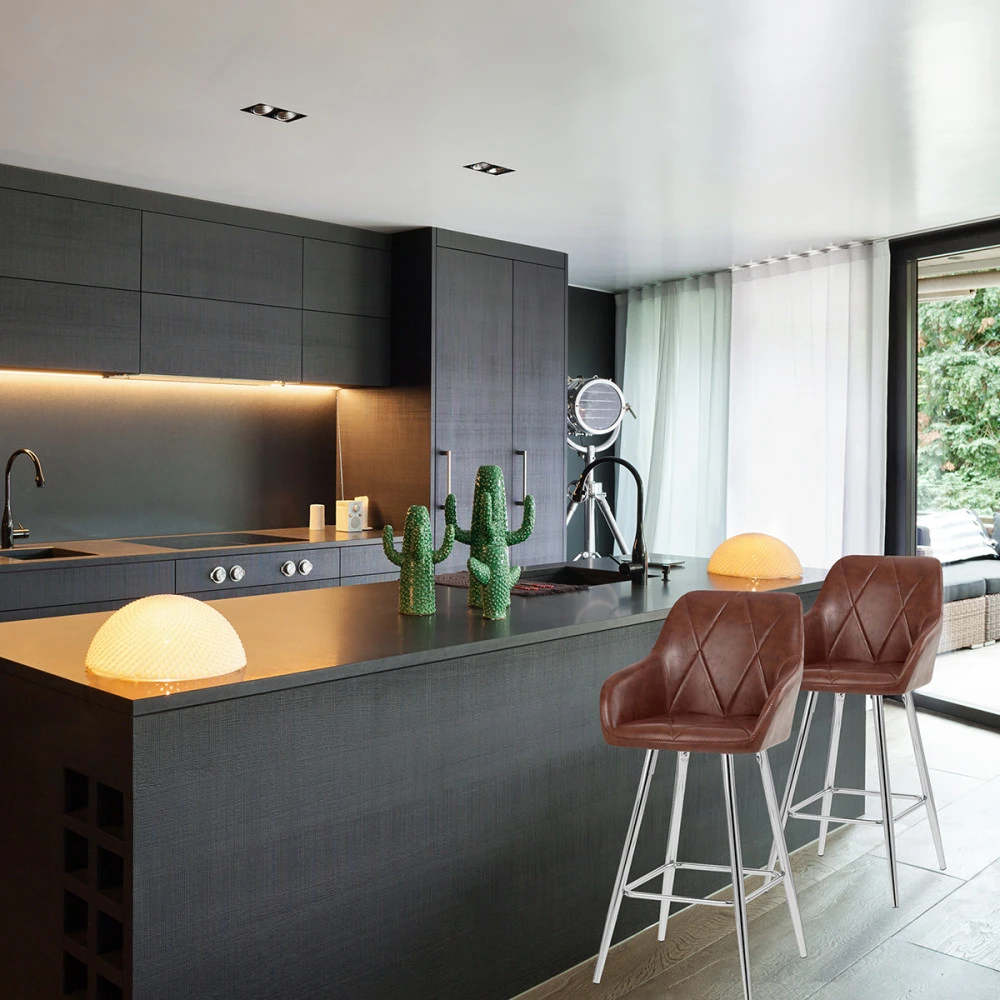 Kunstleder Barhocker Antik - Mason 7 Kunstleder Barhocker Antik - Mason – Bild 7