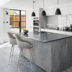 Wildlederimitat Barhocker - Mason -Barstuhl Pro Geschaft mason wildleder barhocker 5