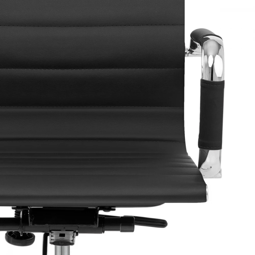 Kunstleder Bürostuhl Chrom - Metro 6 Kunstleder Bürostuhl Chrom - Metro – Bild 6