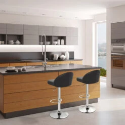 Atlantic Kunstleder Barhocker Chrom - Mimi 13 Atlantic Kunstleder Barhocker Chrom - Mimi -Barstuhl Pro Geschaft mimi chrom 6