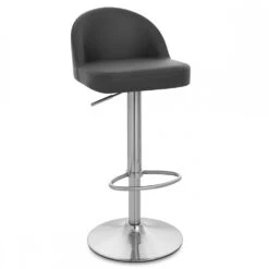 Atlantic Kunstleder Barhocker Gebürstet - Mimi