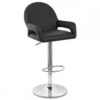 Atlantic Kunstleder Barhocker Chrom - Munich