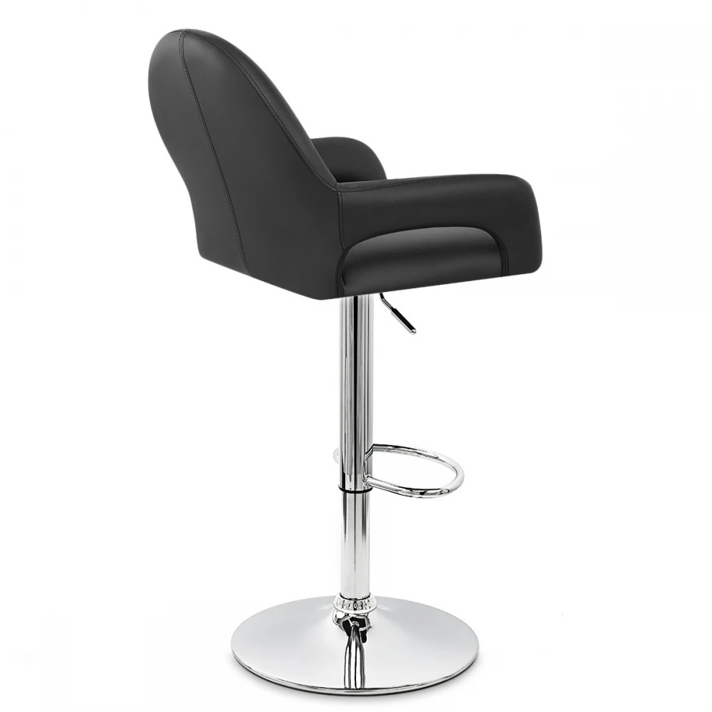 Atlantic Kunstleder Barhocker Chrom - Munich 4 Atlantic Kunstleder Barhocker Chrom - Munich – Bild 4