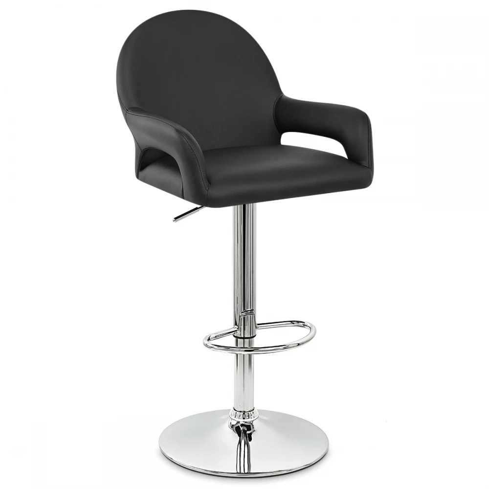 Atlantic Kunstleder Barhocker Chrom - Munich 1 Atlantic Kunstleder Barhocker Chrom - Munich