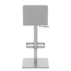 Atlantic Kunstleder Barhocker Gebürstet - Newark -Barstuhl Pro Geschaft newark chrom geburstet 3