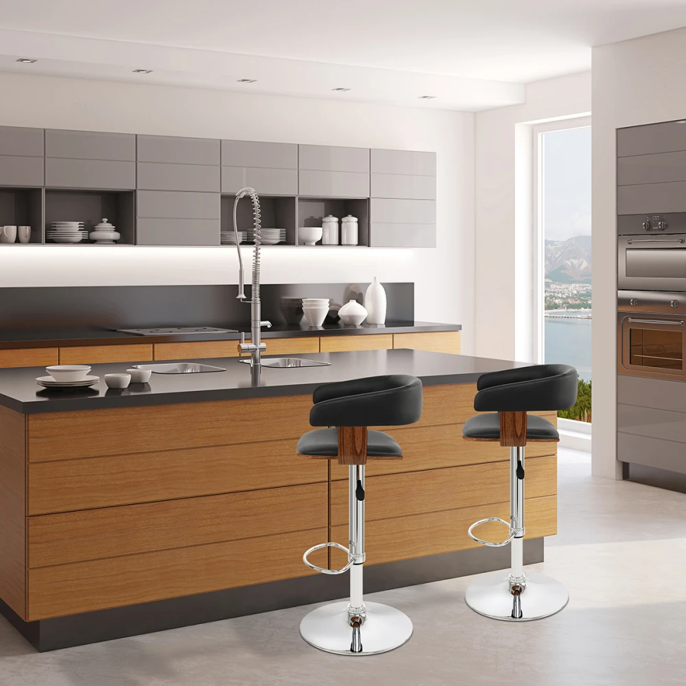 Atlantic Kunstleder Barhocker Chrom - Orlando 7 Atlantic Kunstleder Barhocker Chrom - Orlando – Bild 7