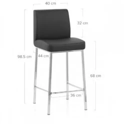 Atlantic Kunstleder Barhocker Chrom - Pacino 12 Atlantic Kunstleder Barhocker Chrom - Pacino -Barstuhl Pro Geschaft pacino 5