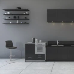 Atlantic Echtleder Barhocker Gebürstet - Paradis Deluxe -Barstuhl Pro Geschaft paradis deluxe echtleder geburstet 6