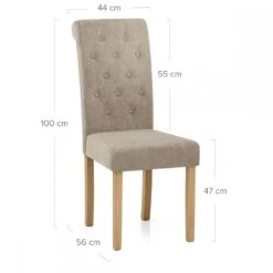 Stoff Esszimmerstuhl Eiche - Portland 11 Stoff Esszimmerstuhl Eiche - Portland -Barstuhl Pro Geschaft portland stoff 5