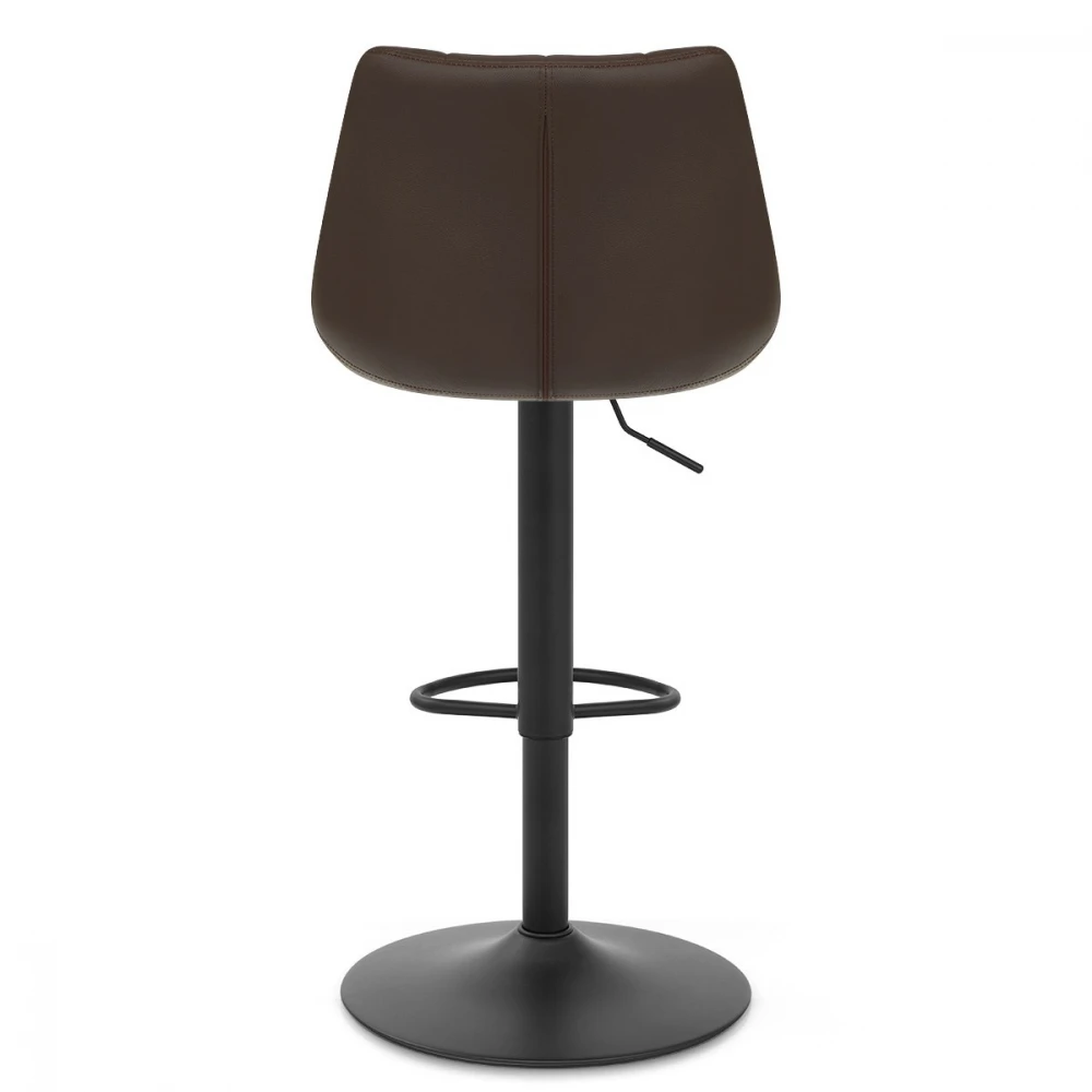 Leder Barhocker - Porto 4 Leder Barhocker - Porto – Bild 4