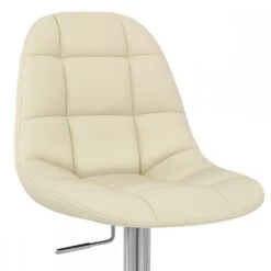 Atlantic Kunstleder Barhocker Gebürstet - Rochelle -Barstuhl Pro Geschaft rochelle chrom geburstet 4