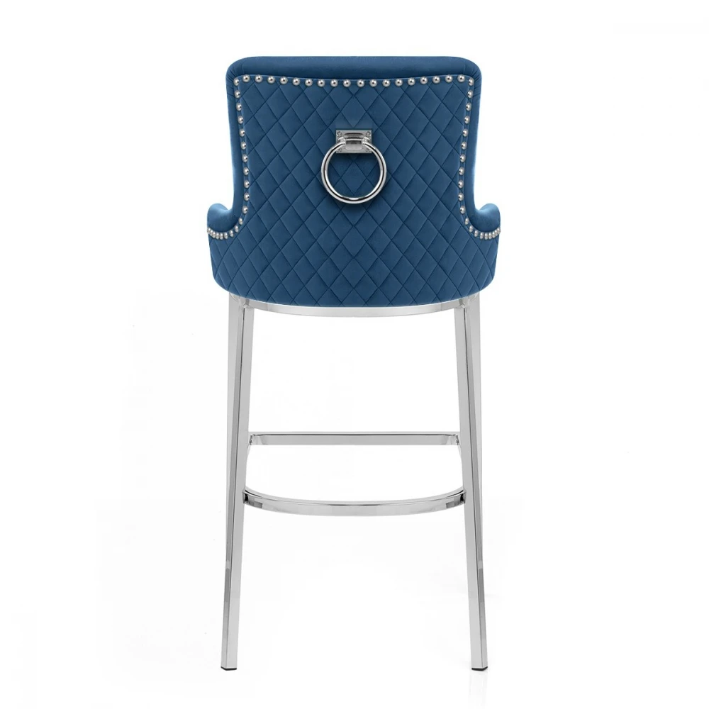 Samt Barhocker - Blush 4 Samt Barhocker - Blush – Bild 4