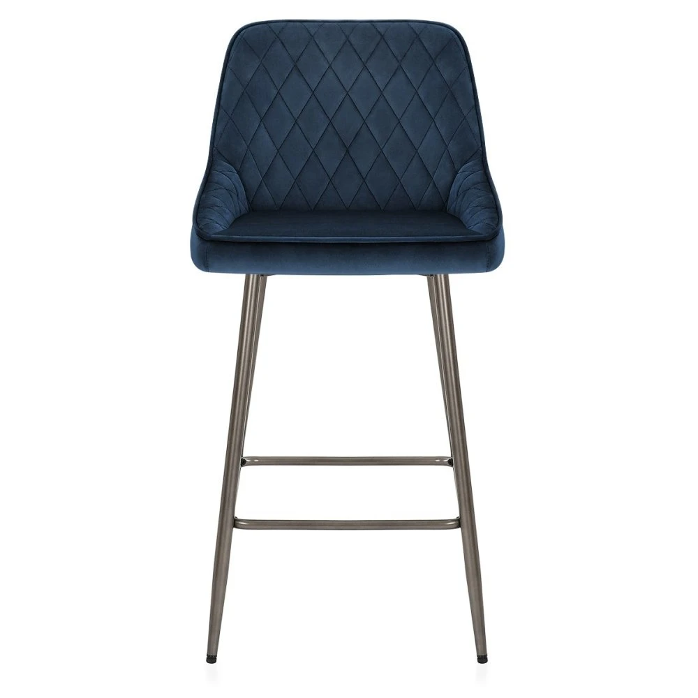 Samtbarhocker - Brisbane 2 Samtbarhocker - Brisbane – Bild 2