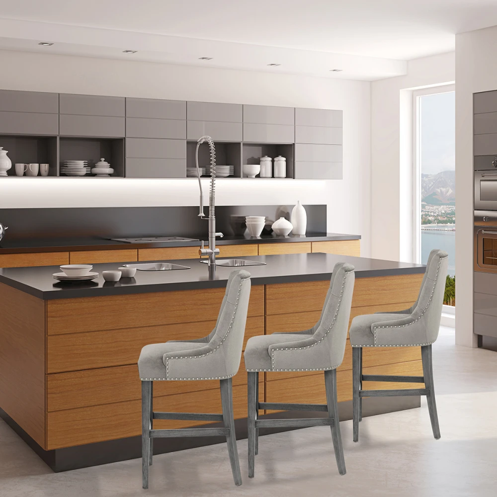 Samtbarhocker - Etienne 7 Samtbarhocker - Etienne – Bild 7