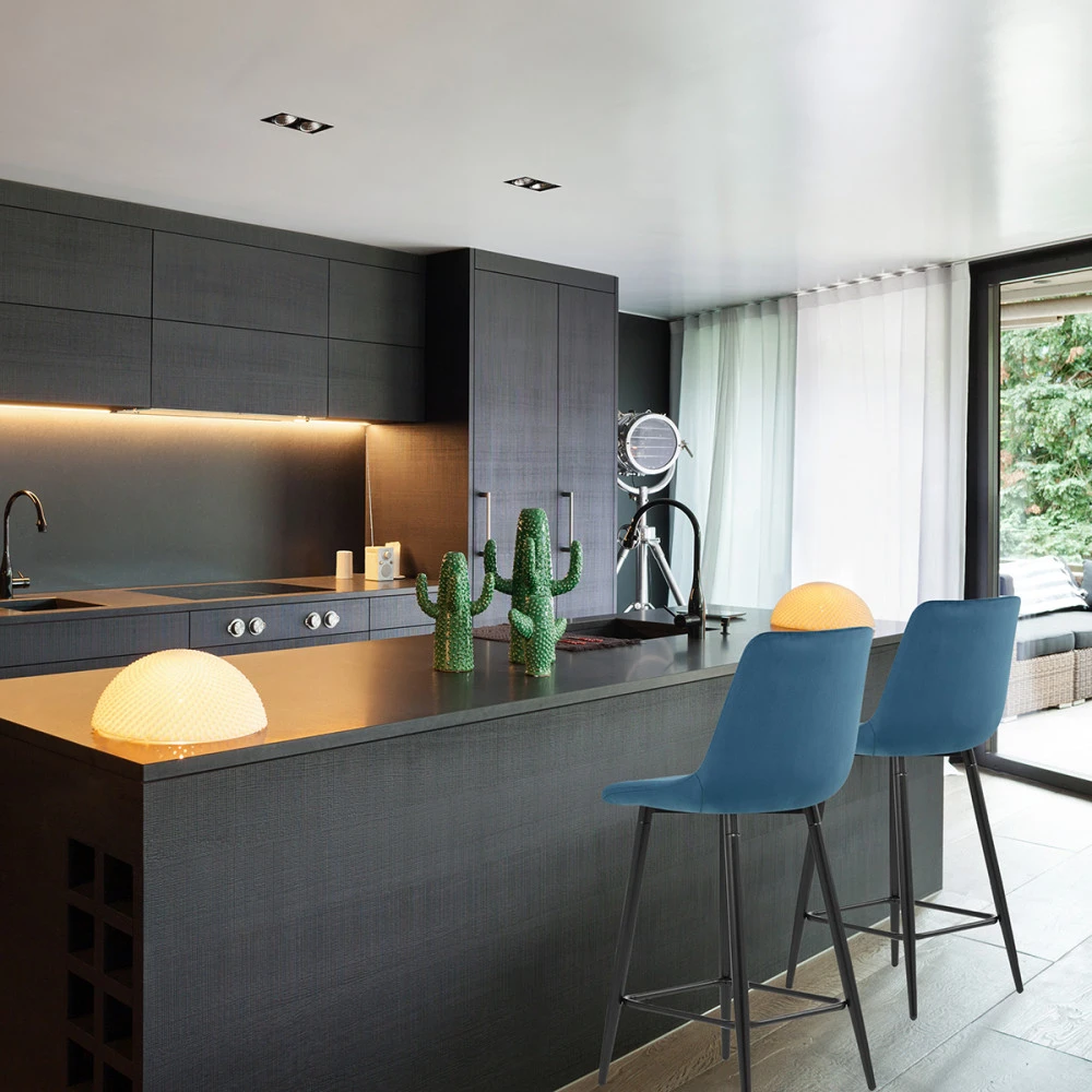 Samtbarhocker - Indi 8 Samtbarhocker - Indi – Bild 8