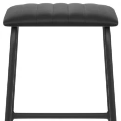 Echtleder Barhocker Metall - Sasha -Barstuhl Pro Geschaft sasha echtleder metall 4