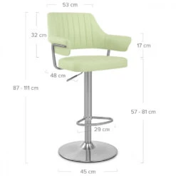 Skyline Brushed PU 12 Skyline Brushed PU -Barstuhl Pro Geschaft skyline brushed pu 5