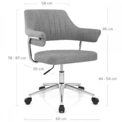 Atlantic Stoff Bürostuhl Chrom - Skyline 11 Atlantic Stoff Bürostuhl Chrom - Skyline -Barstuhl Pro Geschaft skyline stoff 5