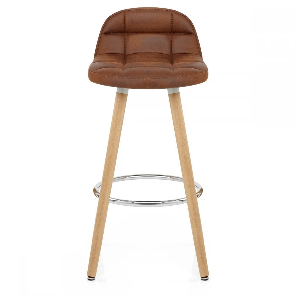 Atlantic Kunstleder Barhocker Antik - Sole 2 Atlantic Kunstleder Barhocker Antik - Sole – Bild 2