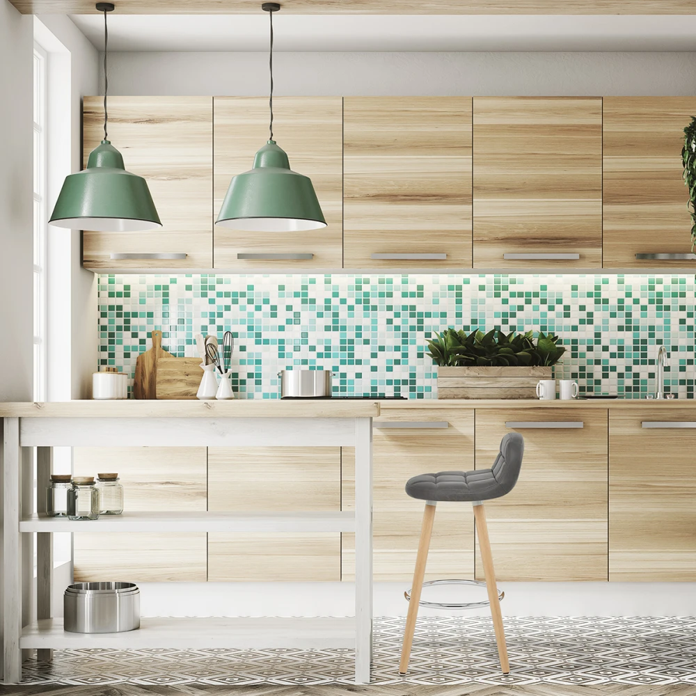 Atlantic Kunstleder Barhocker Antik - Sole 7 Atlantic Kunstleder Barhocker Antik - Sole – Bild 7