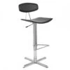 Atlantic Barhocker Chrom - Blade - Schwarz