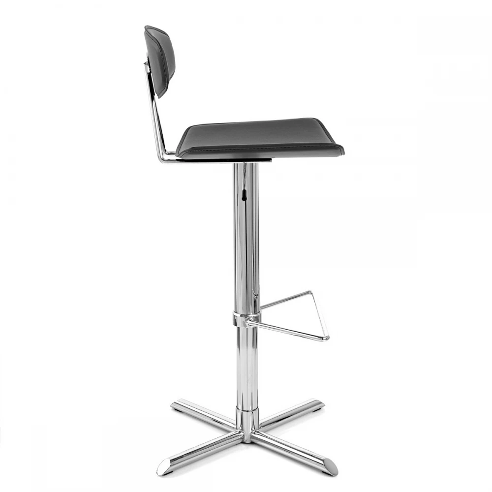 Atlantic Barhocker Chrom - Blade - Schwarz 3 Atlantic Barhocker Chrom - Blade - Schwarz – Bild 3