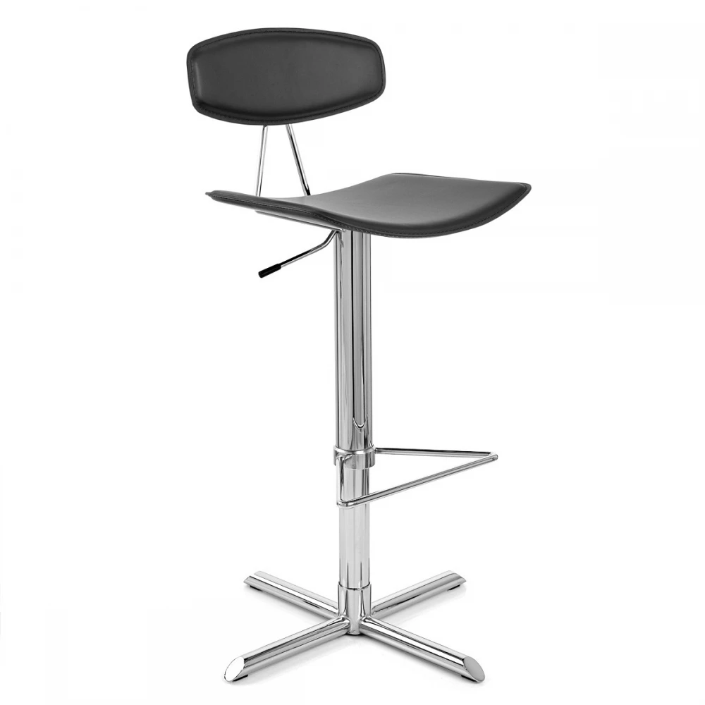 Atlantic Barhocker Chrom - Blade - Schwarz 1 Atlantic Barhocker Chrom - Blade - Schwarz