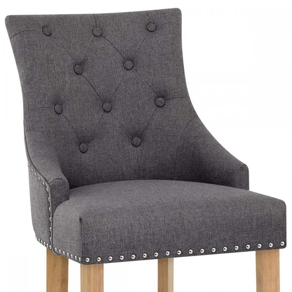 Atlantic Stoffbarhocker - Ascot - Eiche 9 Atlantic Stoffbarhocker - Ascot - Eiche – Bild 9