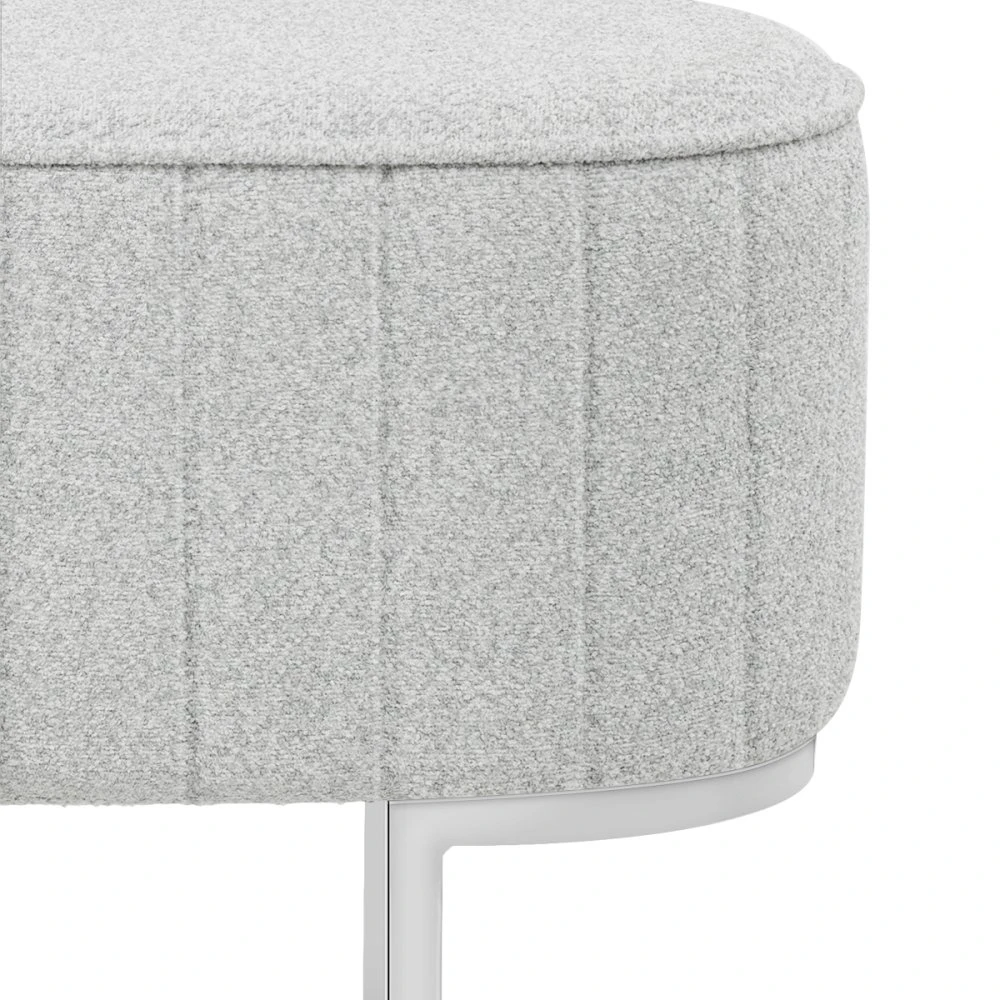 Stoffhocker Chrom - Duet 5 Stoffhocker Chrom - Duet – Bild 5