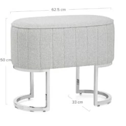 Stoffhocker Chrom - Duet 11 Stoffhocker Chrom - Duet -Barstuhl Pro Geschaft stoffhocker chrom duet 5
