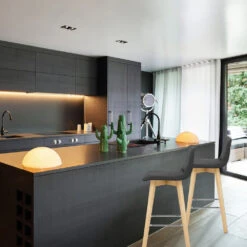 Stoff Holzbarhocker - Tide -Barstuhl Pro Geschaft tide stoff barhocker eiche 6