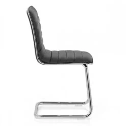 Kunstleder Stuhl Chrom - Vesta -Barstuhl Pro Geschaft vesta kunstleder 2