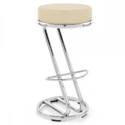 Atlantic Kunstleder Barhocker Chrom - Zaza